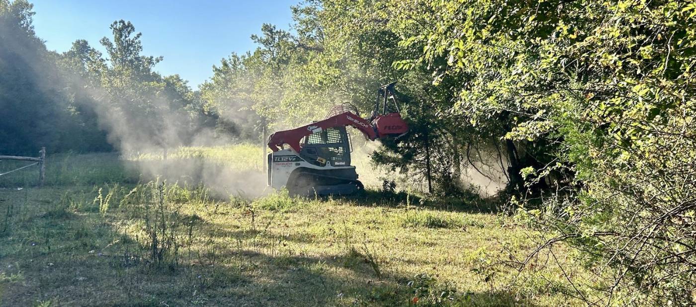Forestry mulching work