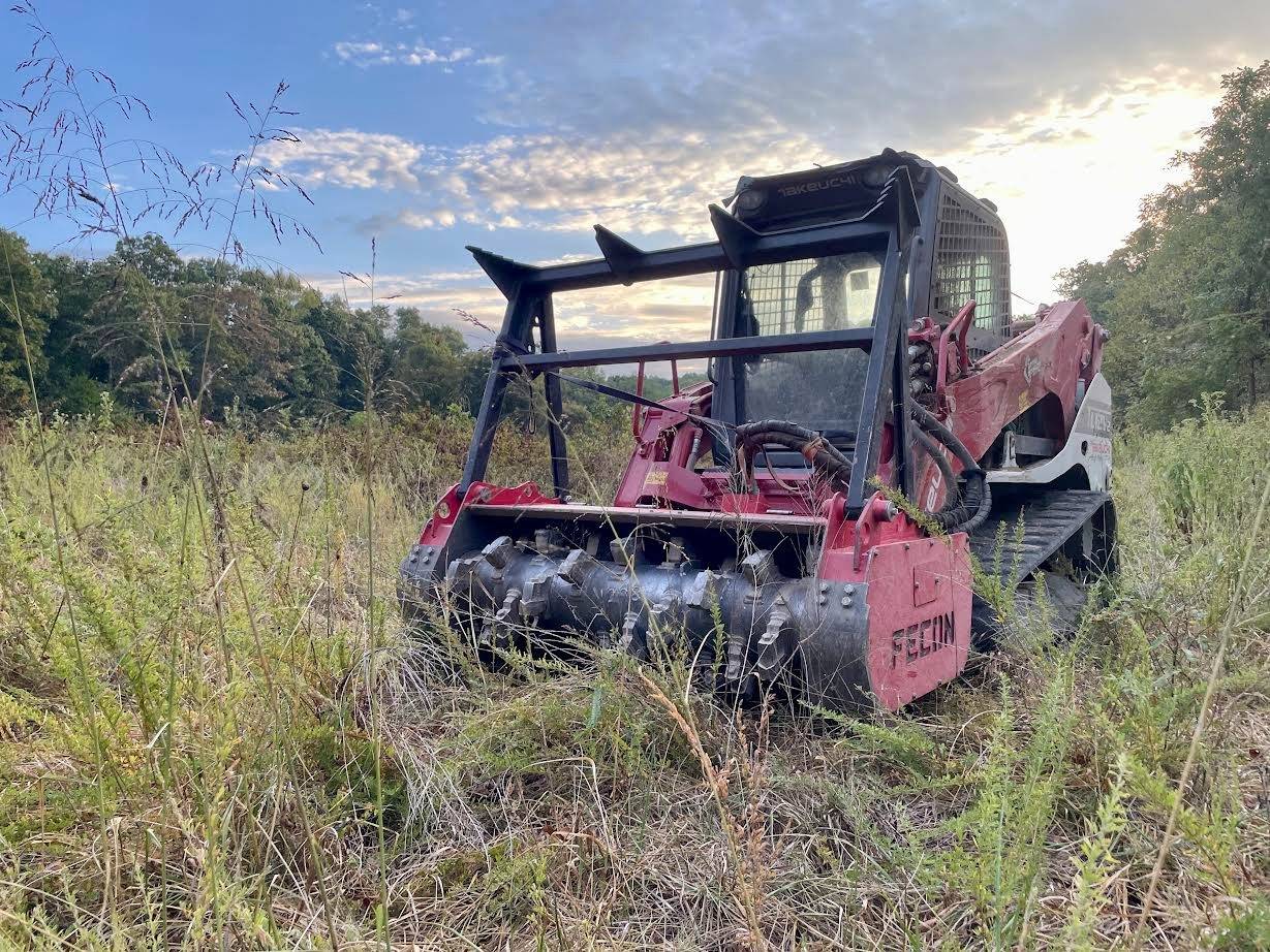Forestry mulching work