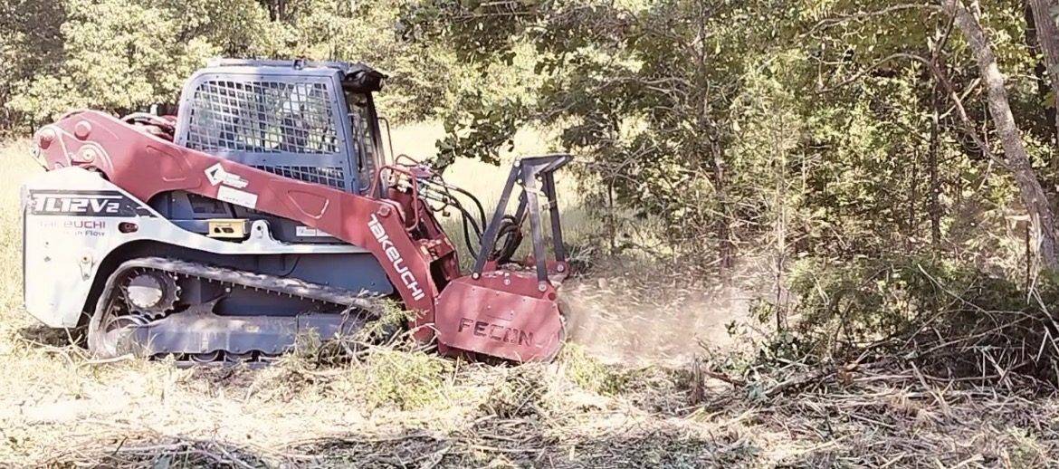Land clearing work